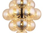 Pakabinamas šviestuvas GLOBO Conor, G9, 13 x 4W, 230V, gintaro spalvos, reguliuojamas aukštis, 395 x 395 x 1200 mm, 56146H