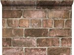 Viniliniai tapetai GRANDECO Durham Brick 173401, 0,53 x 10,05 m