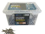 Terasiniai medsraigčiai FASTSHIFTER INVISIBLE, 4,5 x 60 mm, A4 nerūd. plieno, 600 vnt., TORX15