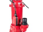 Panardinamas nuotekų siurblys RAIDER RD-CAWP56, su plūde ir smulkintuvu, kėlimo aukštis 13m, įsiurbimo gylis 7 m, našumas 300 l/min,  galia 1100W