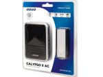 Skambutis ORNO Calypso Or-Db-Qs-158, 300m, bevielis, 2xAA, 36 mel., juodos sp., 02006S