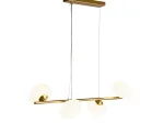 Pakabinamas šviestuvas SEARCHLIGHT Lux & Belle, G9, 230x230x760 mm, aukso sp., 93041-4GO 