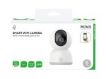 Išmanioji vidaus kamera DELTACO SH-IPC16, IP20, 2MP, 1920 x 1080, IR nuotolis 8m, palaiko MicroSD iki 128 gb, WiFi, valdoma telefonu, baltos sp.