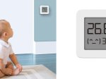 Išmanusis valdiklis su temperatūros bei drėgmės steb. XIAOMI Mi 2, naudojamas per Mi Home programėlę, baltos sp., NUN4126GL