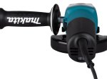 Elektrinis kampinis šlifuoklis MAKITA 9565CVR, galia 1400 W, 125 mm, šoninė antivibracinė rankena