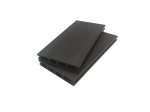 Medienos ir plastiko kompozito terasinė lenta WPC Sy-146H24, dark grey spalva, matmenys 24x146x3000mm, 1 lenta - 0,438 m2