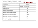 Elektrinis vandens šildytuvas ARISTON Lydos Wifi 80V, 80L