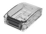 Vandeniui atspari instaliacinė dėžutė SONOFF Box R2, 152,5x100x48 mm., permatomos rudos sp.