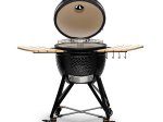 Keramikinė kepsninė KAMADO BONO, 20" 52 cm (juoda)