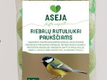 Riebalų rutuliukai paukščiams ASEJA, 6 vnt. x 84 g
