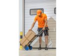 Kepurė HOGERT TECHNIK EGER, su snapeliu, gero matomumo, oranžinės spalvos, universalus dydis 57–61 cm