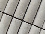 Natūralaus akmens  mozaika MONA MOSAICS  TGJ12, 298 x 298 x 13 mm, 6 vnt./dėž., spl. baltas Bianco Perlino marmuras