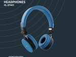 Ausinės STREETZ HL-BT401, belaidės, Bluetooth 5, sulankstomos, mėlyno sp.