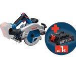 Akumuliatorinis diskinis pjūklas BOSCH Professional, GKS 18 V-57-2 GX, SOLO, 18 V, be akumuliatoriaus ir kroviklio, 06016C1000