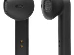 Įkraunamos belaidės ausinės STREETZ TWS-104, Bluetooth 5, įkrovimo dėklas 500 mAh, matinės juodos sp.