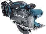 Akumuliatorinis diskinis metalo pjūklas MAKITA DCS552Z, 18 V, 51 mm, ø136 mm, Be akumuliatorių ir kroviklio!