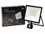 LED prožektorius TOPE Toledosens, 70 W, su judesio davikliu, 220-240 V, 6300 lm, 4000K, IP54, 50.000 val., 225 x 218 x 48 mm