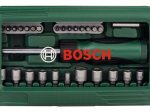 Įrankių rinkinys BOSCH X-Line, 46 dalių