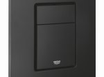 Nuleidimo mygtukas GROHE EVEN DUO, 156 x 197 mm, horizontalus/vertikalus, „phantom black“ juodos spalvos, 38966KF0