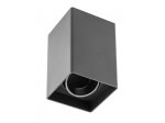 Akcentinis šviestuvas GTV Resto, 20 W, IP20, kvadratinis, juodos sp., 82 x 82 x 125 mm, OS-RST8080KW1-00