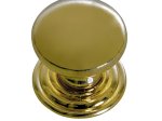 Baldų rankenėlė rutulio formos antik HETTICH, dengta žalvariu D22mm, 9150440
