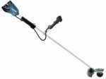 Akumuliatorinė žoliapjovė MAKITA DUR368APT2, 2 x 18 V, pjovimo plotis 350 mm, svoris 4,7 kg, bešepetėlis variklis, U formos rankena, 2 x 5,0 Ah akumuliatoriai ir DC18RD pakrovėjas