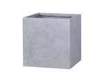 Keraminis lauko vazonas Grau Mini I, pilkos sp., 30 x 30 x 31 cm.