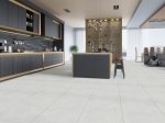 Akmens masės plytelės KAI E-STONE GREY 6599, 60 x 120 cm, 1,440 m2/dėž., glazūruotos, rektifikuotos, spl. pilka
