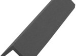 WPC užbaigimo profilis WOOMAX KC37, ilgis 2,9 m, pilkos spalvos, 00008668