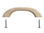 Baldų rankenėlė HETTICH, pušinė HS 96mm, 9158614