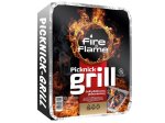 Vienkartinis grilis FIRE AND FLAME, su briketais