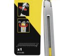 Peilis išstumiamais ašmenimis STANLEY 0-10-095, prisukamas, metalinis, 9 mm