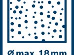 Akumuliatorinis perforatorius BOSCH Professional GBH 18 V-18, 18 V, komplekte 2 x 2,0 Ah akumuliatoriai ir kroviklis, lagaminas, 0611927001