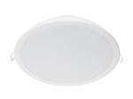 Montuojamas šviestuvas panelė PHILIPS Meson, įleidžiama, LED 23,5 W, 3000 K, 2450 lm, apvali, baltos sp., 215 mm skersmens