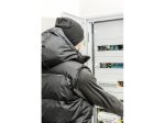 Liemenė HOGERT WORKWEAR Borger, su gobtuvu, juoda spalva, M (50) dydis