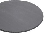 Skalūno padėklas, skersmuo 30 cm, juodos sp.