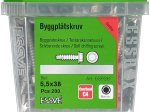 Statybinių lakštų sraigtai ESSVE, 5,5 x 38 mm, CorrSeal padengimas, 200 vnt.