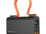 Išorinė baterija SPONGE, Energy 30000 mAh, 100W, 2x USB-C (100W), 2x USB-A