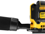 Akumuliatorinis vibracinis šlifuoklis DEWALT DCW200NT-XJ, 140x115 18 V, be akumuliatorių ir kroviklio, dėžėje