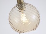 Pakabinamas šviestuvas SEARCHLIGHT Radiance, E27, 1 x 60W, 230V, 200 x 200 x 250 mm, maksimalus aukštis 1200 mm, 44520CP