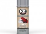 Stabdžių apkabos dažai K2 Caliper, sidabriniai, 400 ml