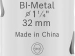 Grąžtas-karūna BOSCH HSS - Bi-metal, standartiniam adapteriui, 32 mm