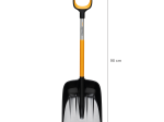 Automobilinis sniego kastuvas Fiskars Solid X-Series 1057393, plotis 29 cm, aukštis su kotu 99 cm