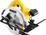 Elektrinis diskinis pjūklas DEWALT DWE550-QS, diskas 165 mm