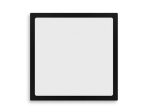 Montuojamas šviestuvas panelė PHILIPS Magneos, paviršinė, 20 W, 2700 K, 1900 lm, kvadratinė, juodos sp., IP20, 285 x 285 x 28 mm