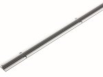 Stumdomų durų bėgelis HETTICH SlideLine12, prisukamas, spl. sidabro, 2 m, 9111016
