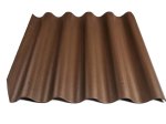 Banguotas lakštas ETERNIT Banga L21, matmenys 875 x 920 mm, ruda spalva, 270994