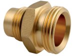Nipelis FERRO N10POR-C7, 1/2"x 3/4", skirtas RKPP-T srauto matuokliui, N10POR-C7