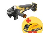 Akumuliatorinis kampinis šlifuoklis DEWALT DCG406N-XJ, 18 V, 125 mm, be akumuliatorių ir kroviklio