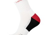 Kojinės LAHTI PRO, baltai raudona spalva, 3 poros, 39-42 dydis, CE